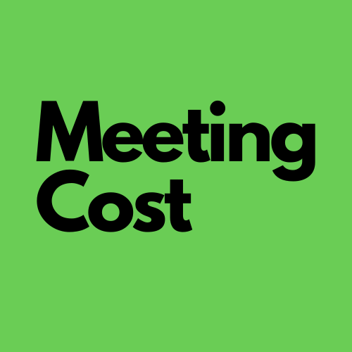 Meeting cost calculator